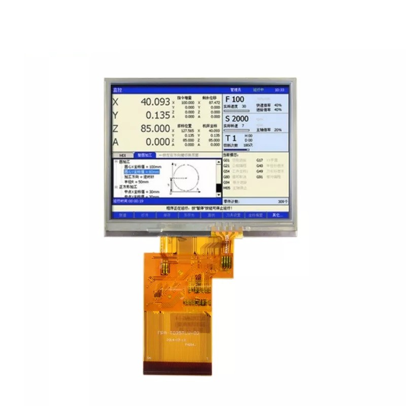 RG035TLV-03P 3.5 inch 320*240 QVGA Resistive Touch Screen