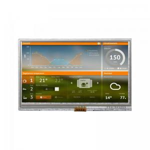 RG043QPS-01P-B 4.3 inch 480*272 Resistive Touch Display With Driver Board