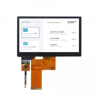 RG050BPS-01CP 5 inch 480*272 optical bonding touch screen