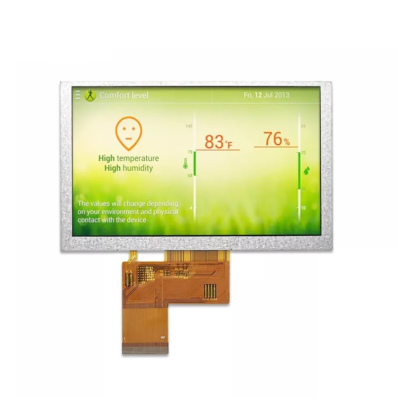 RG050BWSA-04 5.0 inch 800*480 TFT LCD Module with IC ST7262