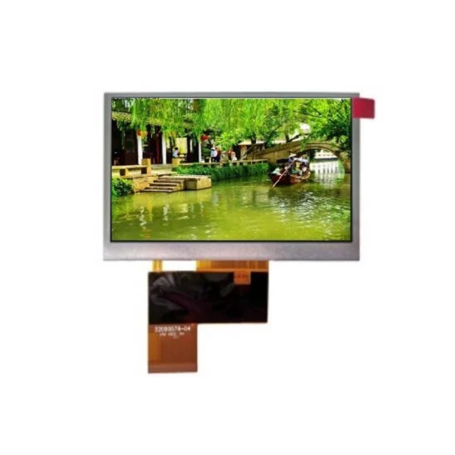 Rg-T430mcnh-01 4.3inch LCD Screen 350nit 40pin RGB interface