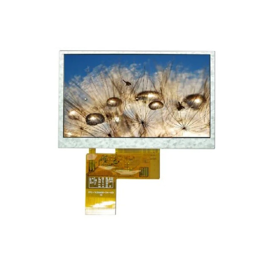 Rg-T430mins-09 4.3inch LCD Screen 480*272 250nit 40pin RGB interface